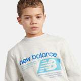 New Balance Boys' Athletics Relaxed Player Graphic French Terry Crew-8