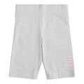 New Balance Girls' Stacked Logo Cycle Shorts-1