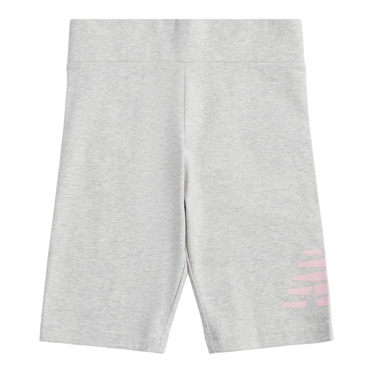 New Balance Girls' Stacked Logo Cycle Shorts-1