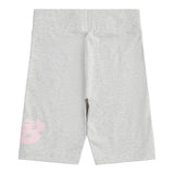New Balance Girls' Stacked Logo Cycle Shorts-2