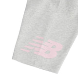 New Balance Girls' Stacked Logo Cycle Shorts-3