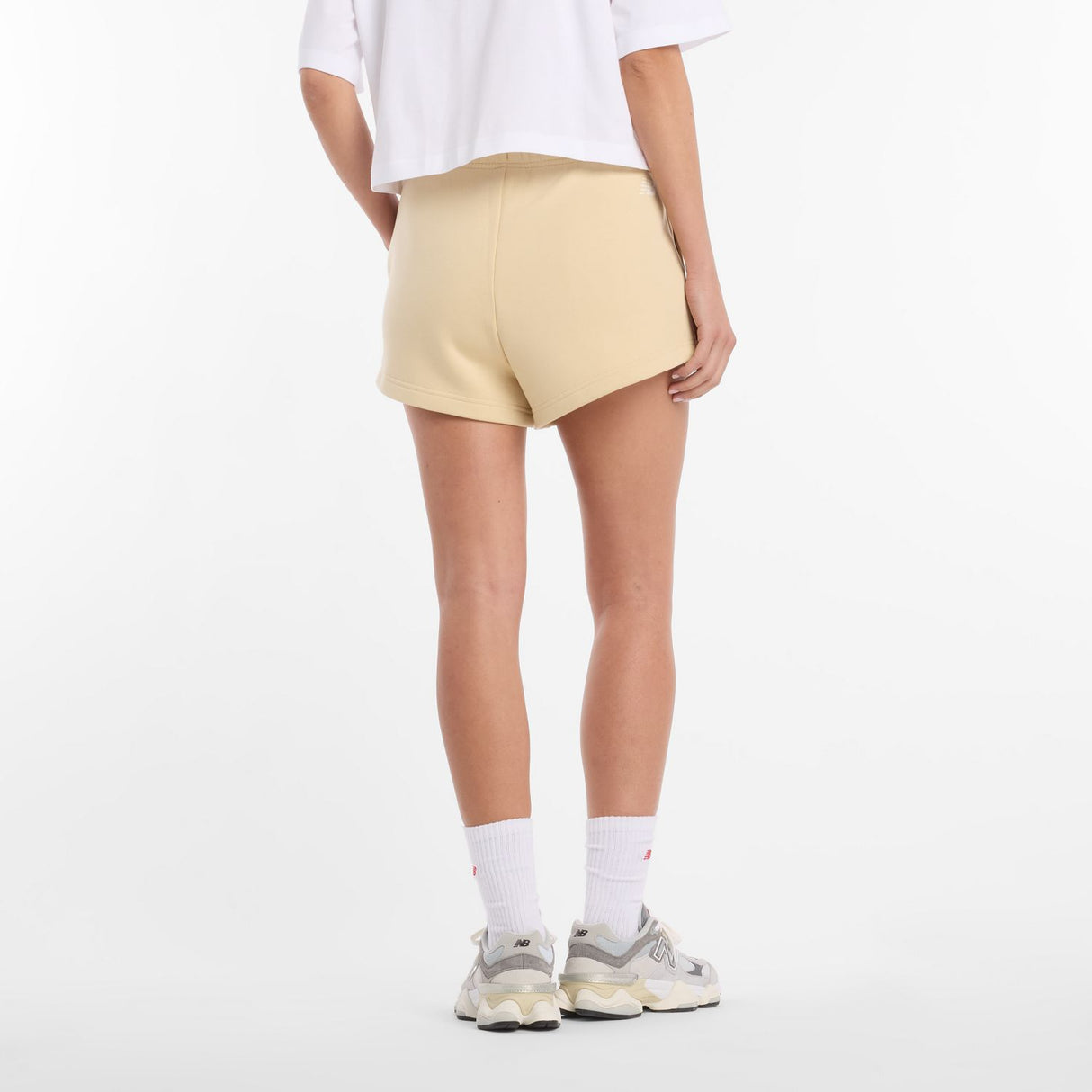 New Balance Women's Reimagined Fleece Shorts-4