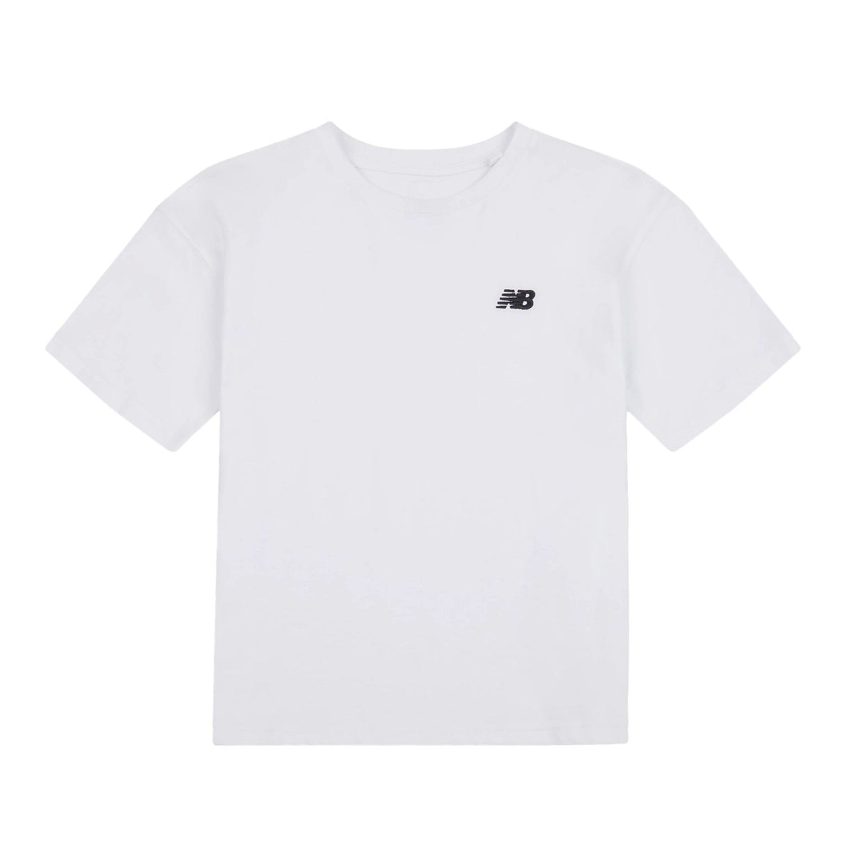 New Balance Girls' Small Logo Jersey T-Shirt-1