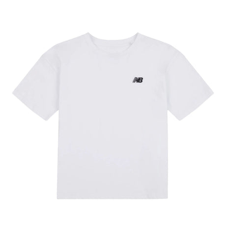 New Balance Girls' Small Logo Jersey T-Shirt-1