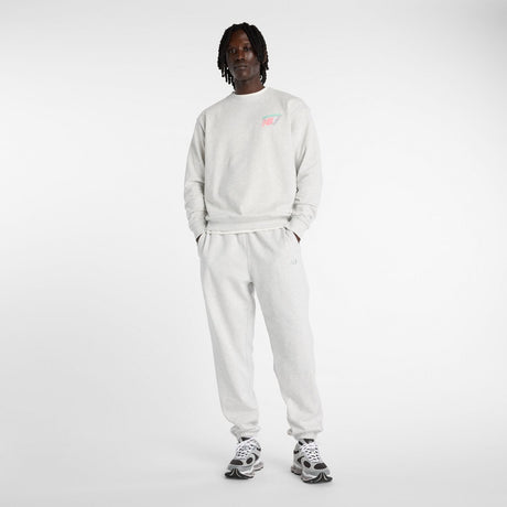 New Balance Men's Classic Tri-Logo French Terry Crew-1