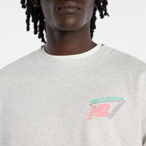 New Balance Men's Classic Tri-Logo French Terry Crew-7