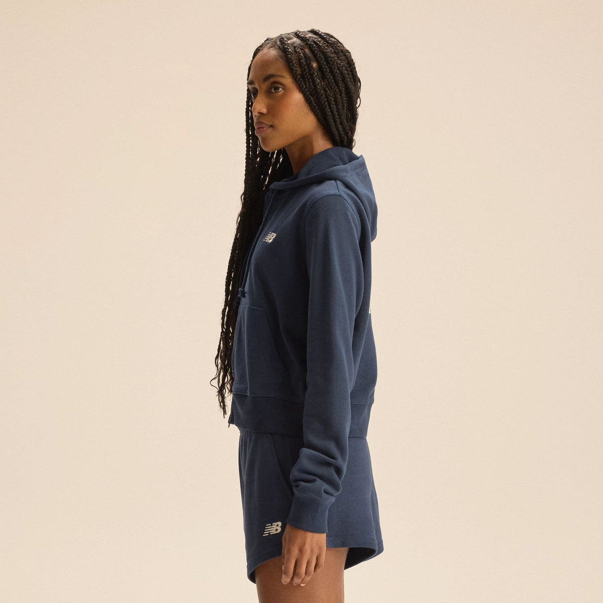 New Balance Women's Australian Open Coastal Fleece Full Zip-4