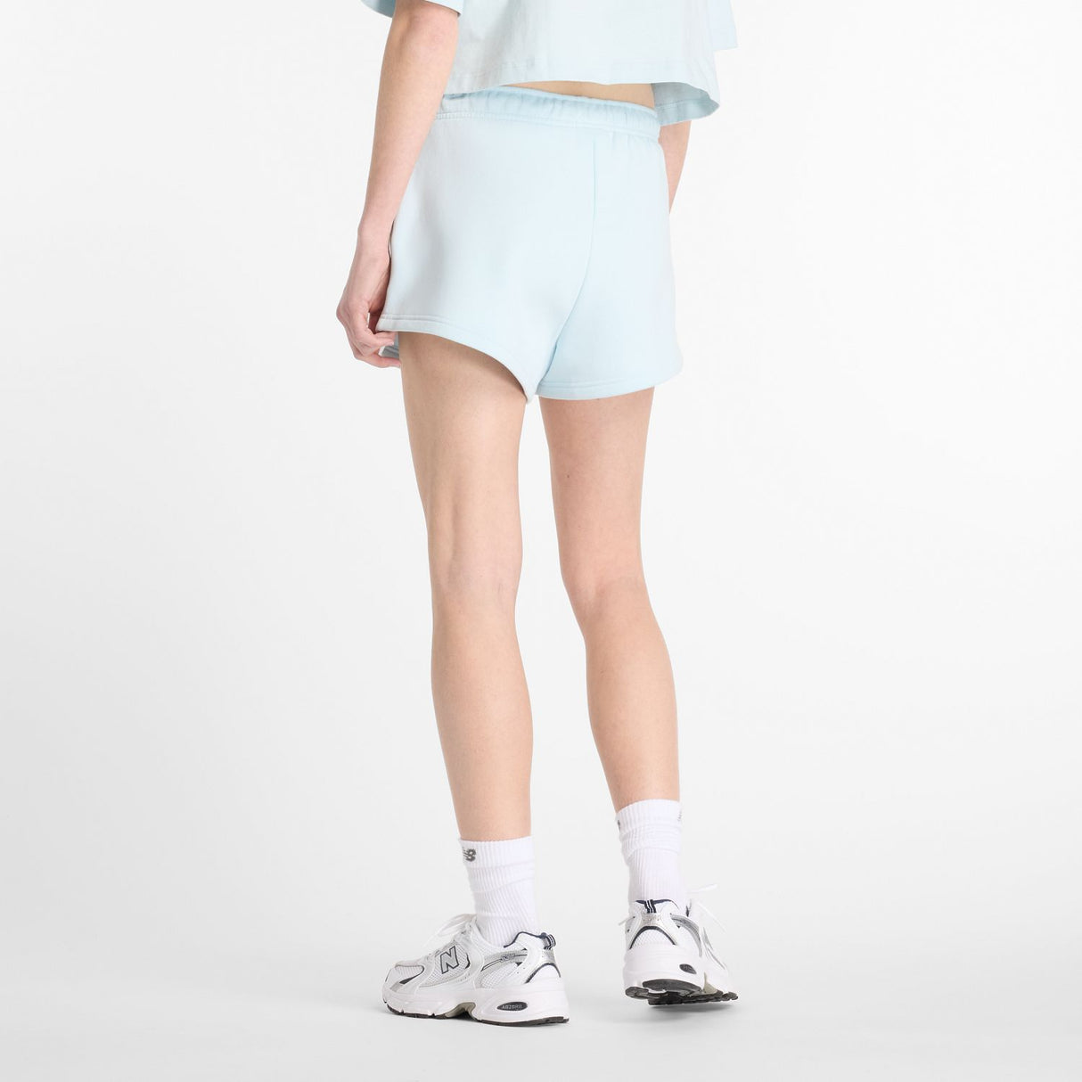 New Balance Women's Reimagined Fleece Shorts-3