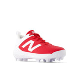 New Balance Boys' 4040v8 Rubber-Molded Baseball Cleats-4