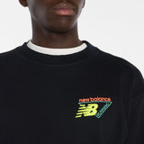 New Balance Men's Classic Tri-Logo French Terry Crew-6