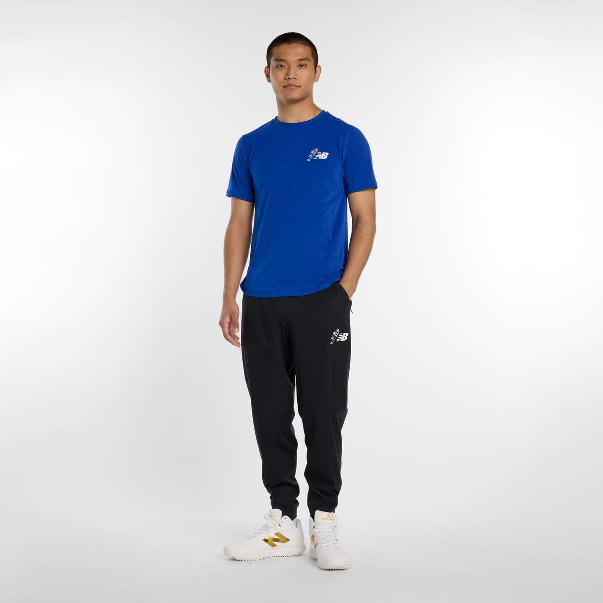 New Balance Men's Shohei Performance Short Sleeve Top-1