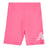New Balance Girls' Stacked Logo Cycle Shorts-1