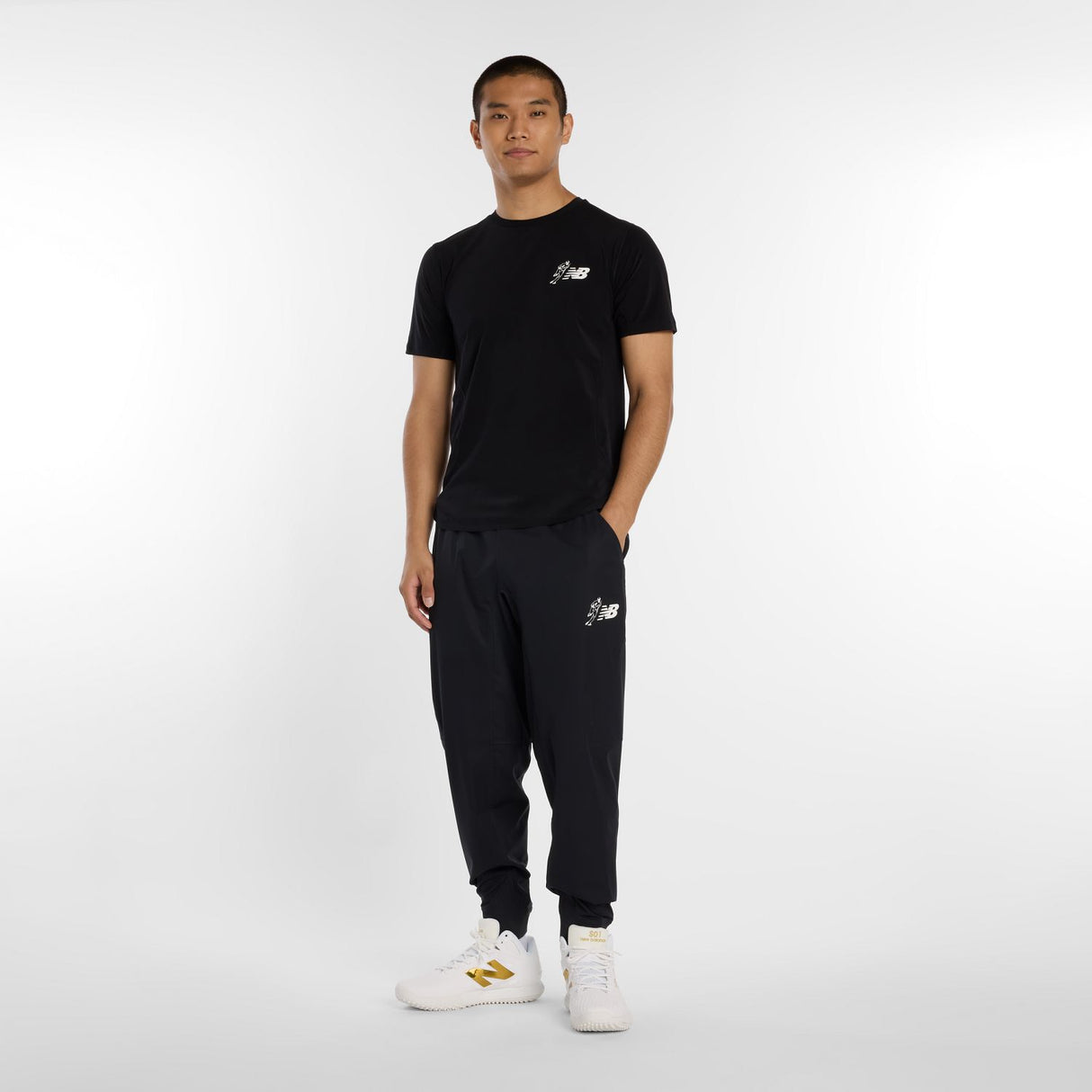 New Balance Men's Shohei Performance Short Sleeve Top-1