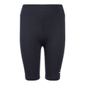 New Balance Girls' Stacked Logo Cycle Shorts-1