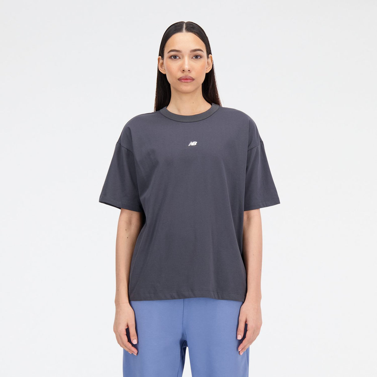 New Balance Women's Athletics Oversized T-Shirt-1