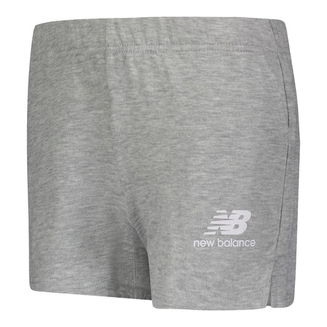New Balance Girls' Essentials Fleece Shorts-1