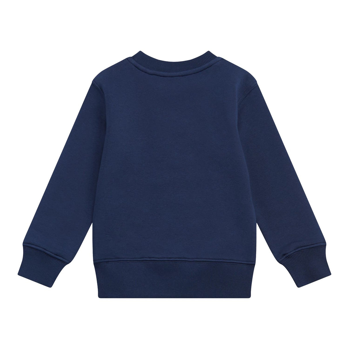 New Balance Boys' Brush Back Stacked Logo Crew-2