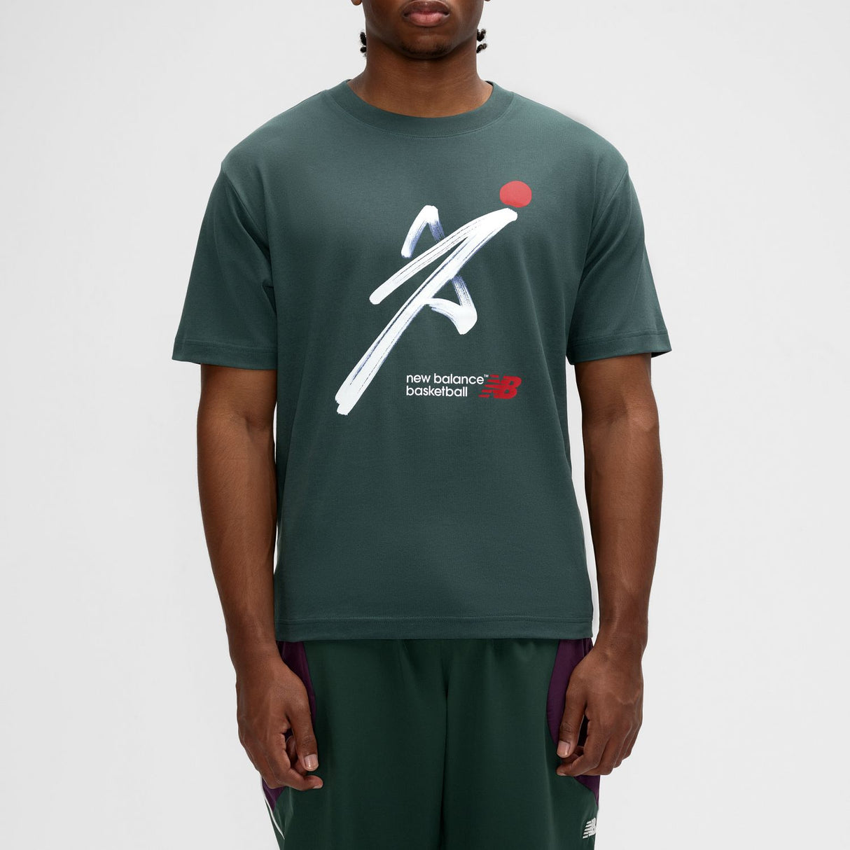 New Balance Men's Basketball Painted T-Shirt-3