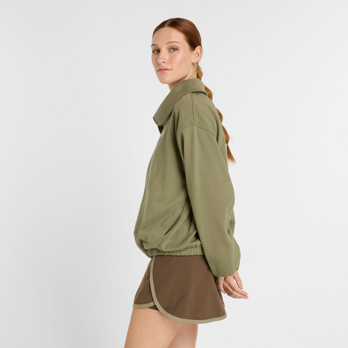 New Balance Women's French Terry Full-Zip-4
