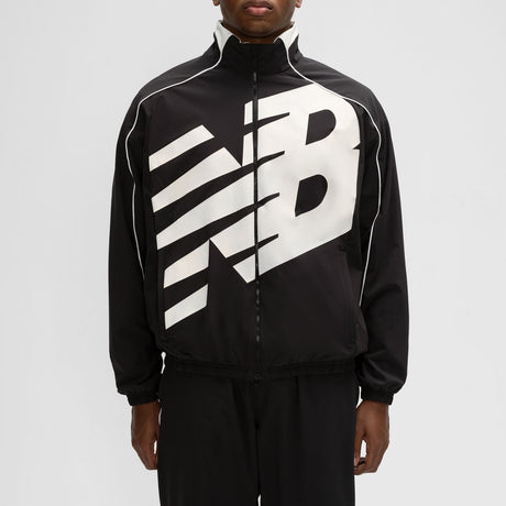 New Balance Men's Basketball Oversized Print Woven Jacket-3