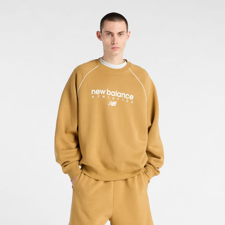 New Balance Men's Trackside Fleece Crew-2