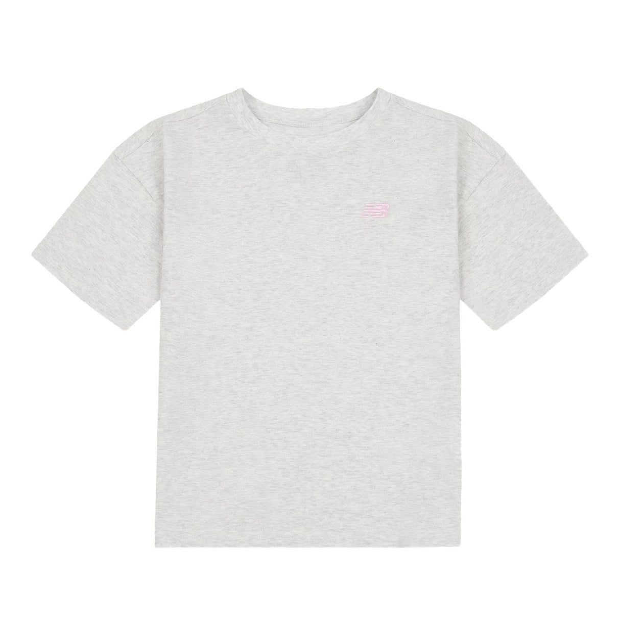 New Balance Girls' Small Logo Jersey T-Shirt-1