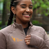 New Balance Women's NYC Marathon Athletics Heat Grid 1/2 Zip-9