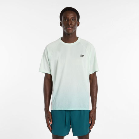 New Balance Men's Viz-Tech Run T-Shirt-1