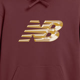 New Balance Men's Metallic NB Hoodie-3