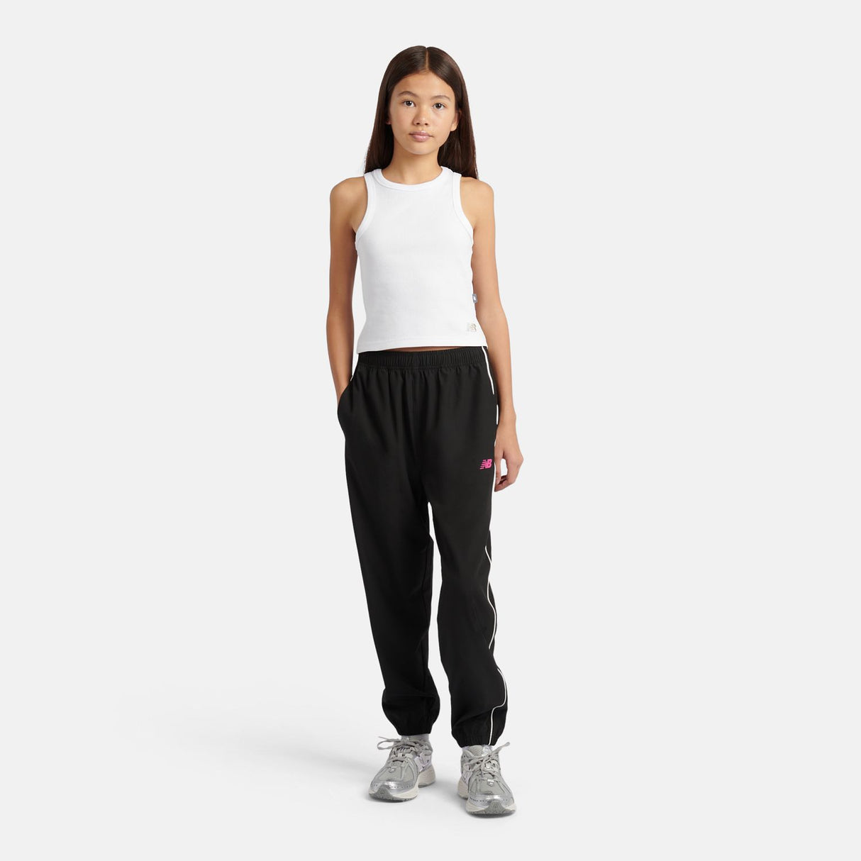 New Balance Girls' Rib Tank-4