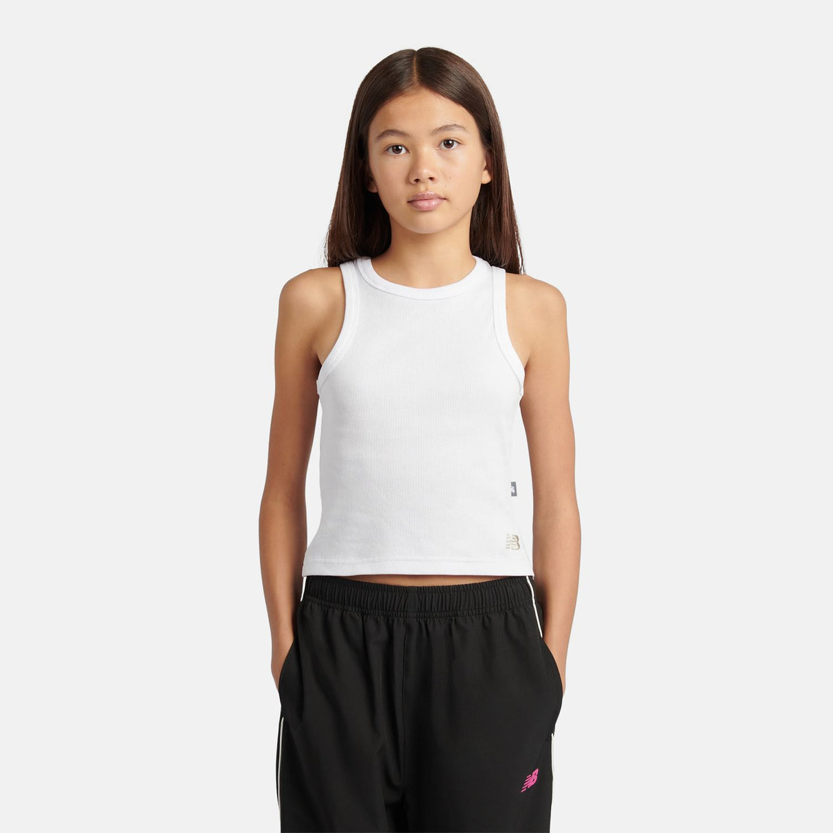 New Balance Girls' Rib Tank-5