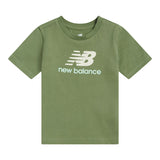 New Balance Boys' Jersey Stacked Logo T-Shirt-1