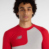 New Balance Men's Asym Long Sleeve Top Right-4