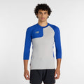 New Balance Men's Asym Long Sleeve Top Right-1