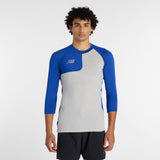 New Balance Men's Asym Long Sleeve Top Right-1