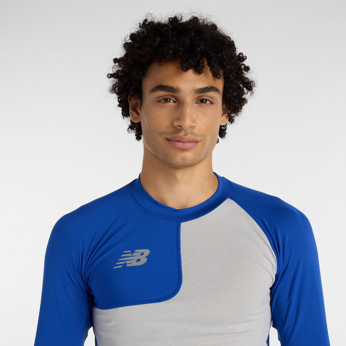New Balance Men's Asym Long Sleeve Top Right-4