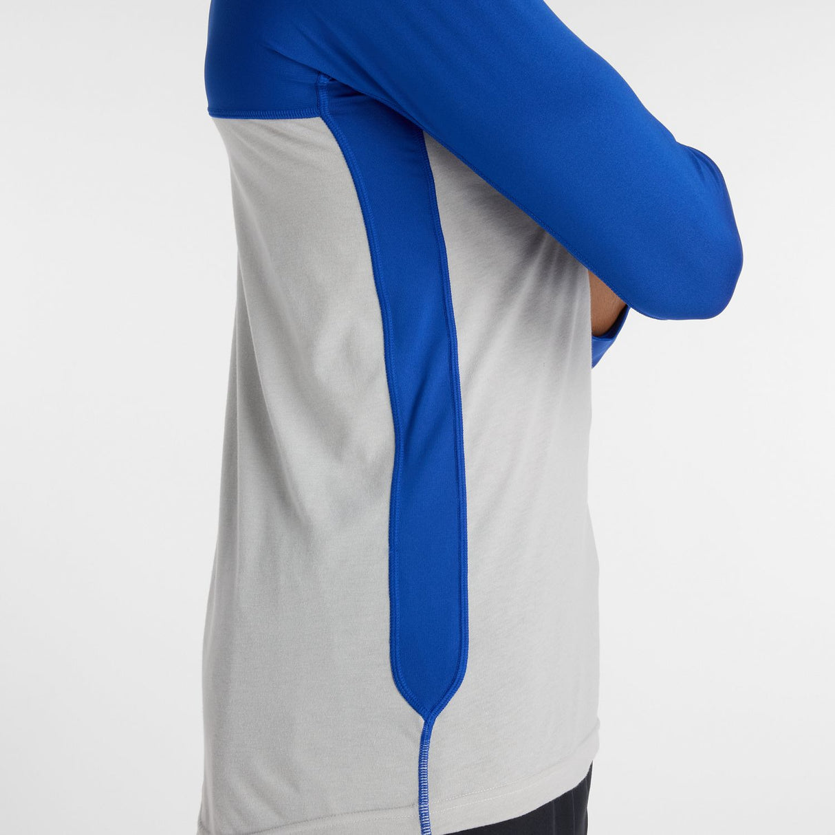 New Balance Men's Asym Long Sleeve Top Right-5