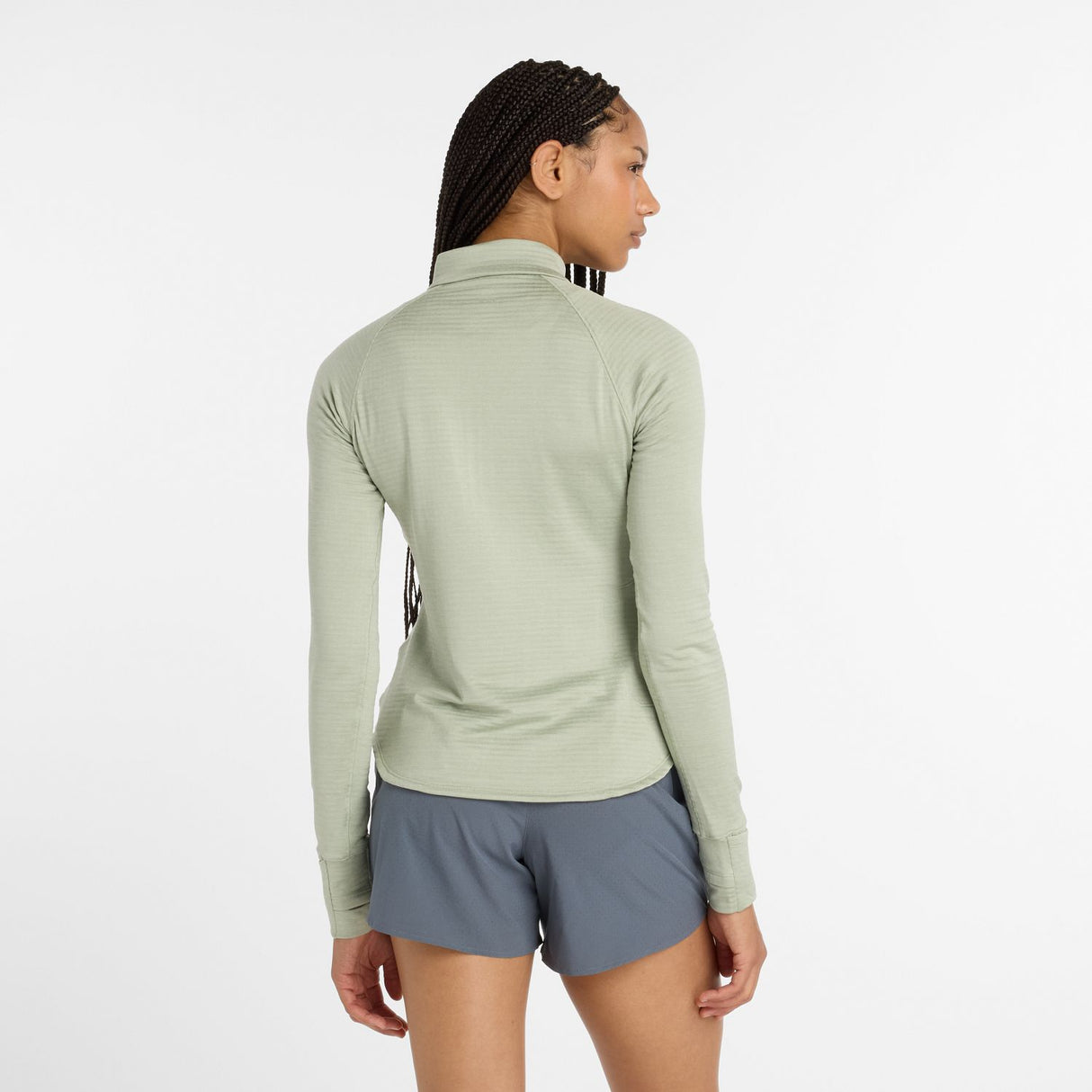 New Balance Women's NYC Marathon Athletics Heat Grid 1/2 Zip-4