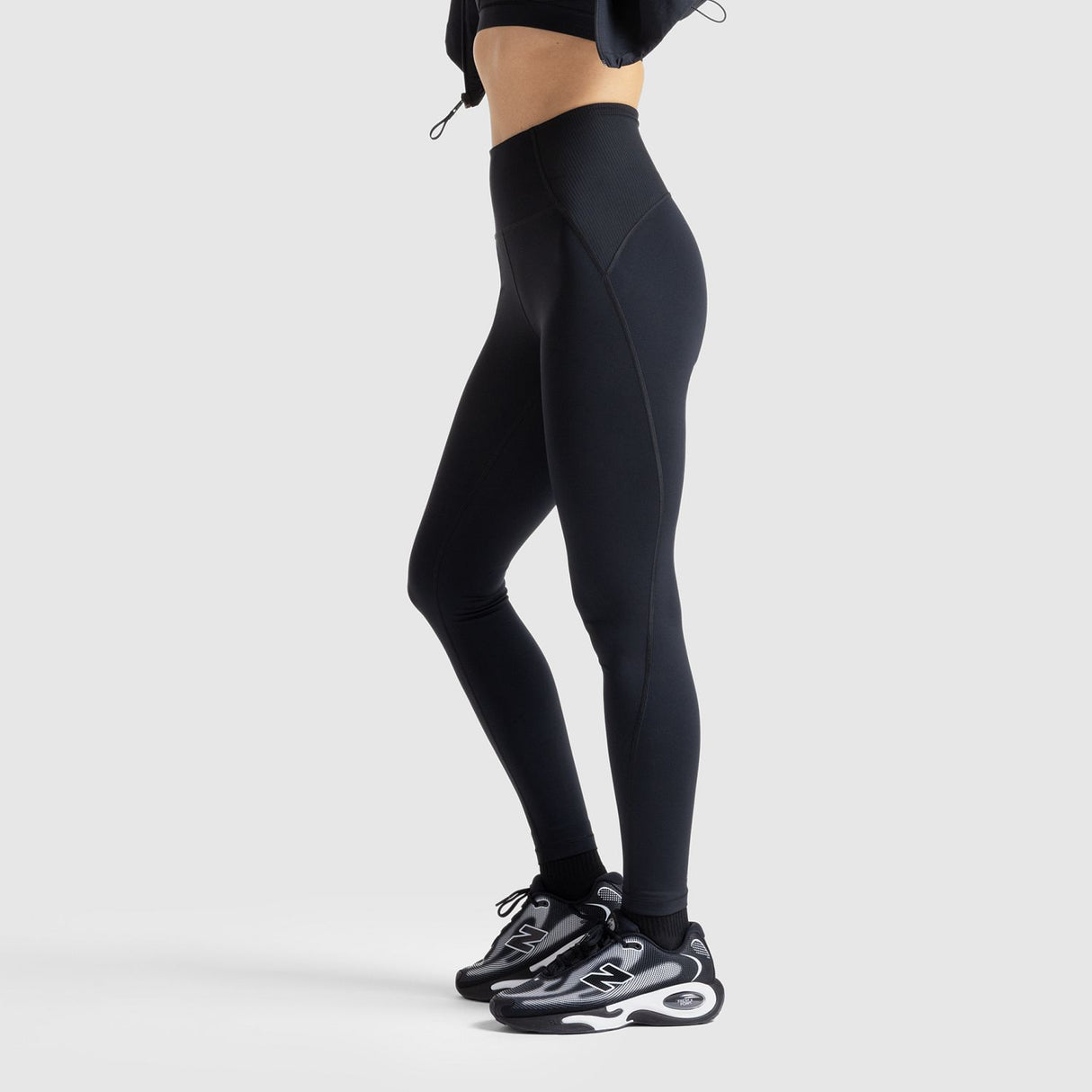New Balance Women's Klutch Athletics Rib Leggings-2