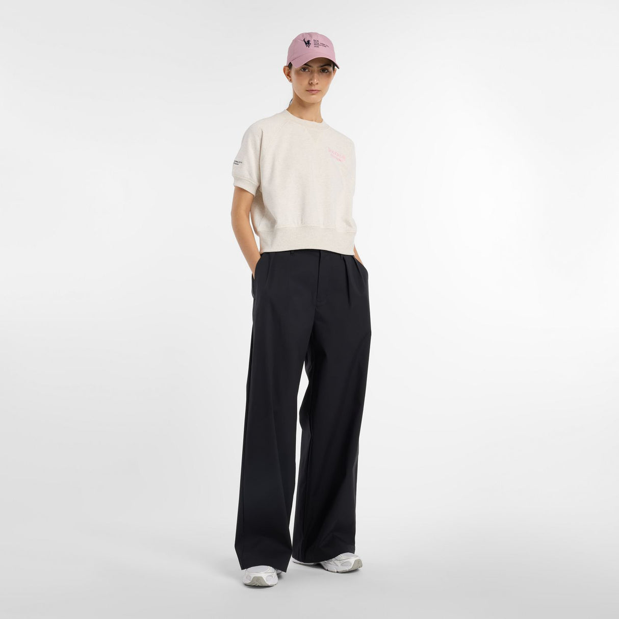 New Balance Women's NYC Marathon French Terry T-Shirt-1