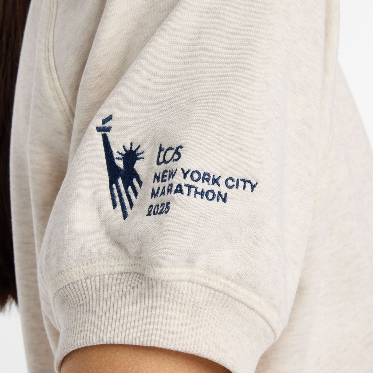 New Balance Women's NYC Marathon French Terry T-Shirt-6