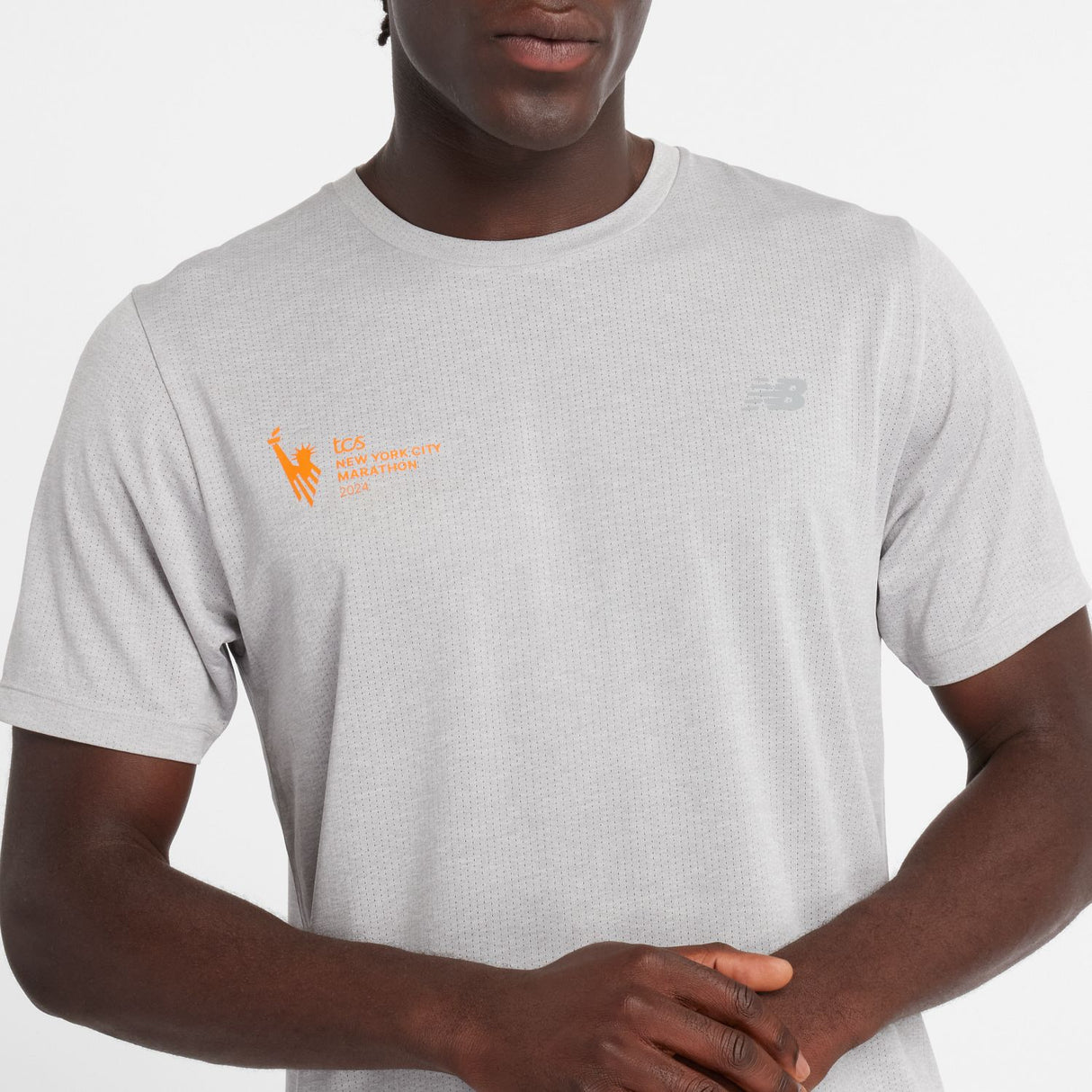 New Balance Men's NYC Marathon Athletics T-Shirt-6
