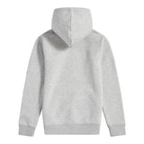 New Balance Boys' Brush Back Stacked Logo Hoodie-2