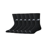 New Balance Daily Essentials Cushion Crew Socks 6 Pack-1