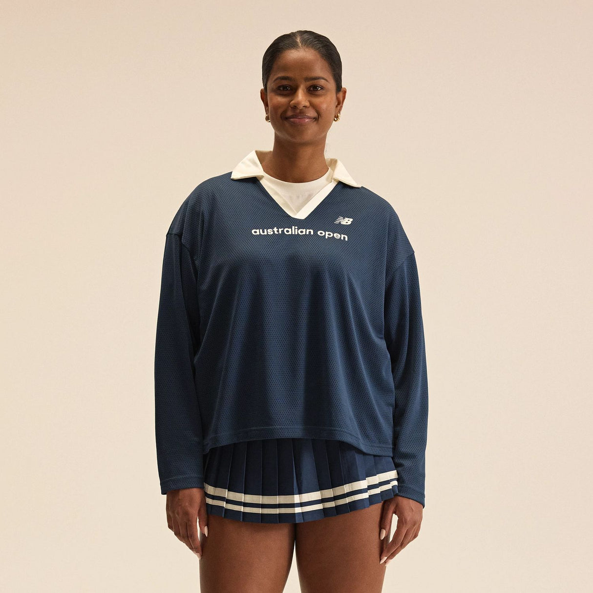 New Balance Women's Australian Open Mesh Tennis Jersey-3