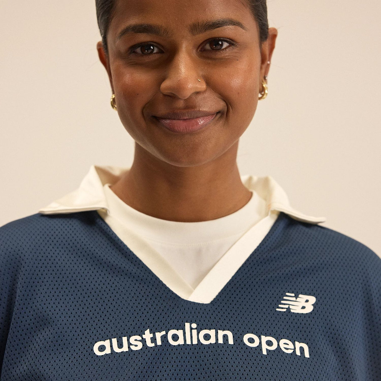New Balance Women's Australian Open Mesh Tennis Jersey-6