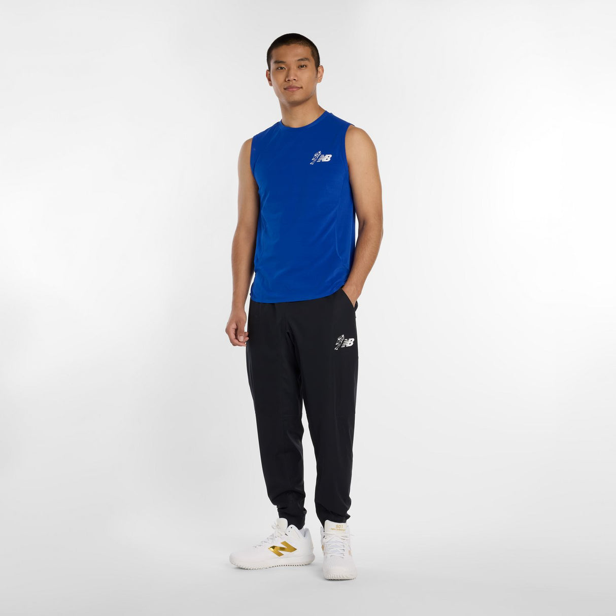 New Balance Men's Shohei Performance Sleeveless Top-1