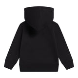New Balance Boys' Brush Back Stacked Logo Hoodie-2
