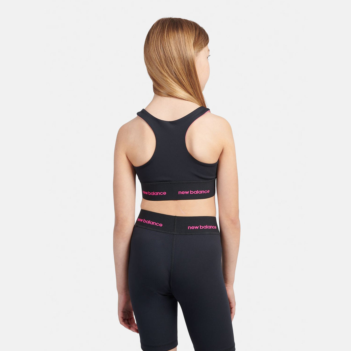 New Balance Girls' Harmony Racerback Bra-7