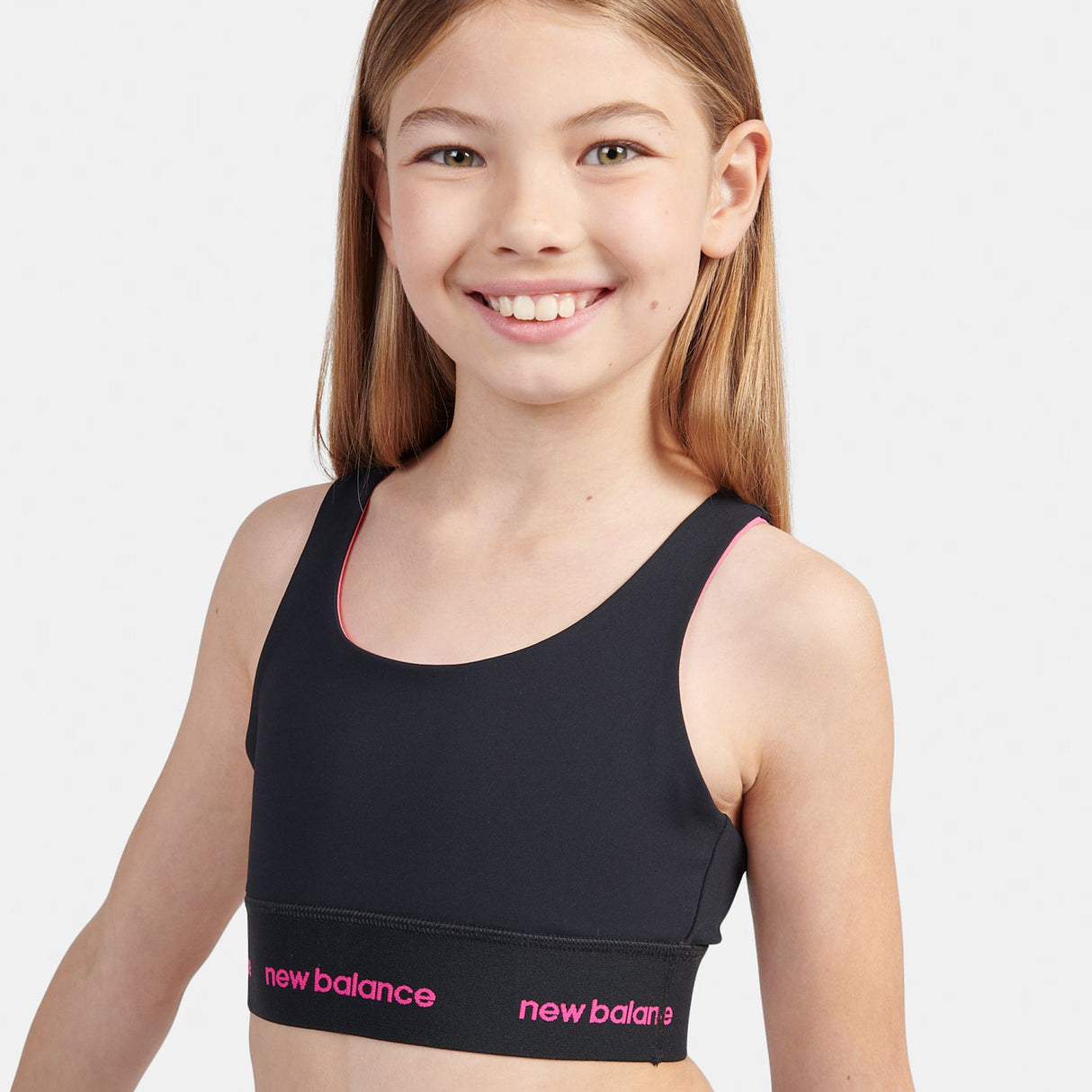 New Balance Girls' Harmony Racerback Bra-8